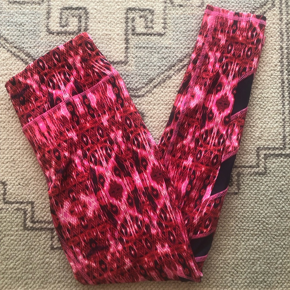 Everlast Pink and Black Printed Leggings